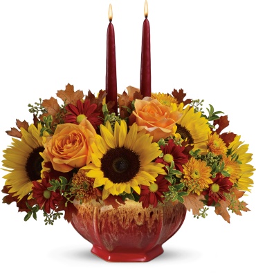 Thanksgiving Garden Centerpiece