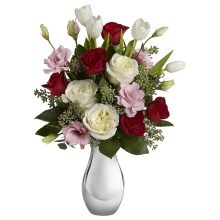 Love Forever Bouquet with Red Roses