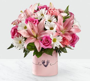 Tiny Miracle™ New Baby Girl Bouquet