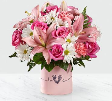 Tiny Miracle™ New Baby Girl Bouquet