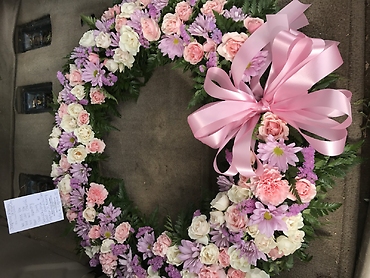 Shades of pinks and lavender