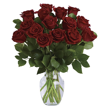 Classic 12 Roses Romance Bouquet