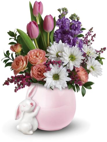 Send a Hug Bunny Love Bouquet