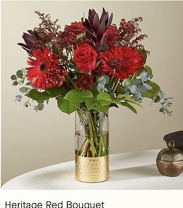 Heritage Red Bouquet