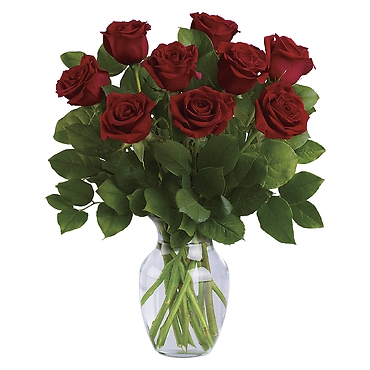 Classic 12 Roses Romance Bouquet