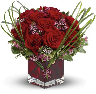 Sweet Thoughts Bouquet with Red Roses